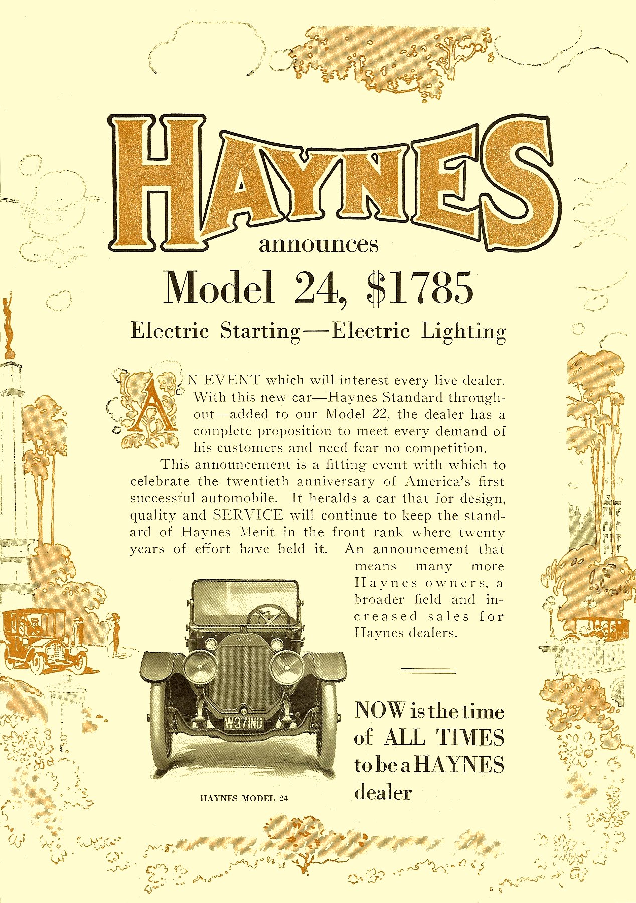 1913 Haynes-Apperson Auto Advertising